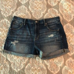Target Mossimo Midi-Boyfriend Denim Shorts